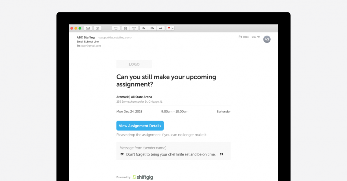 Saas Marketplace Email Redesign
